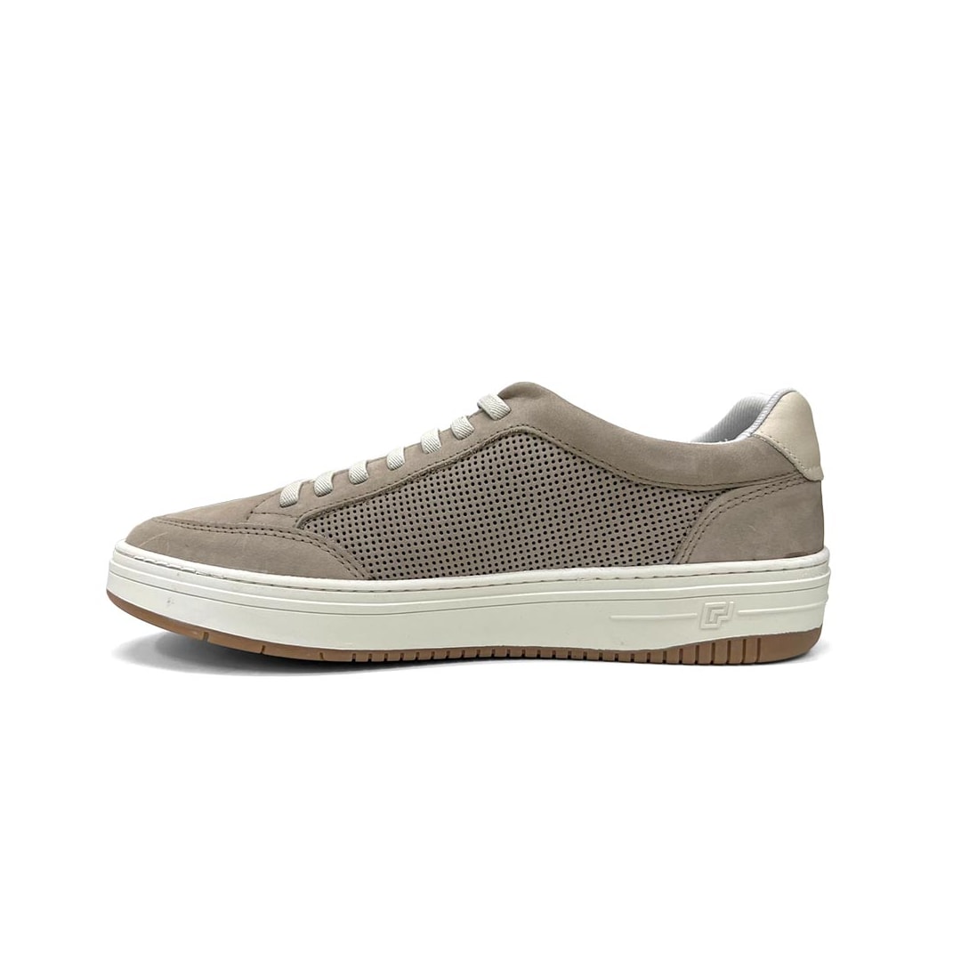 Tênis Freeway Casual Couro Evo04 Taupe