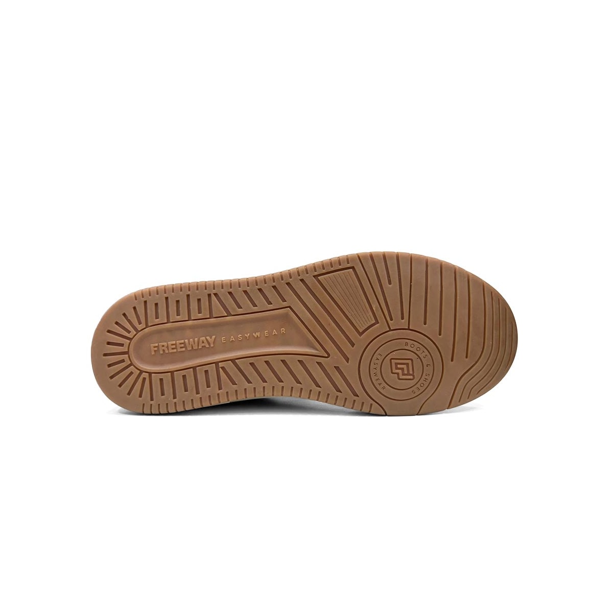 Tênis Freeway Casual Couro Evo04 Taupe