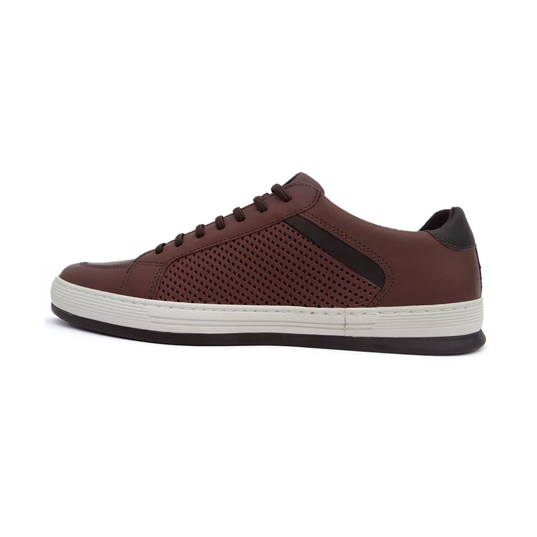Tênis Freeway Casual Masculino Drip Angel Mogno