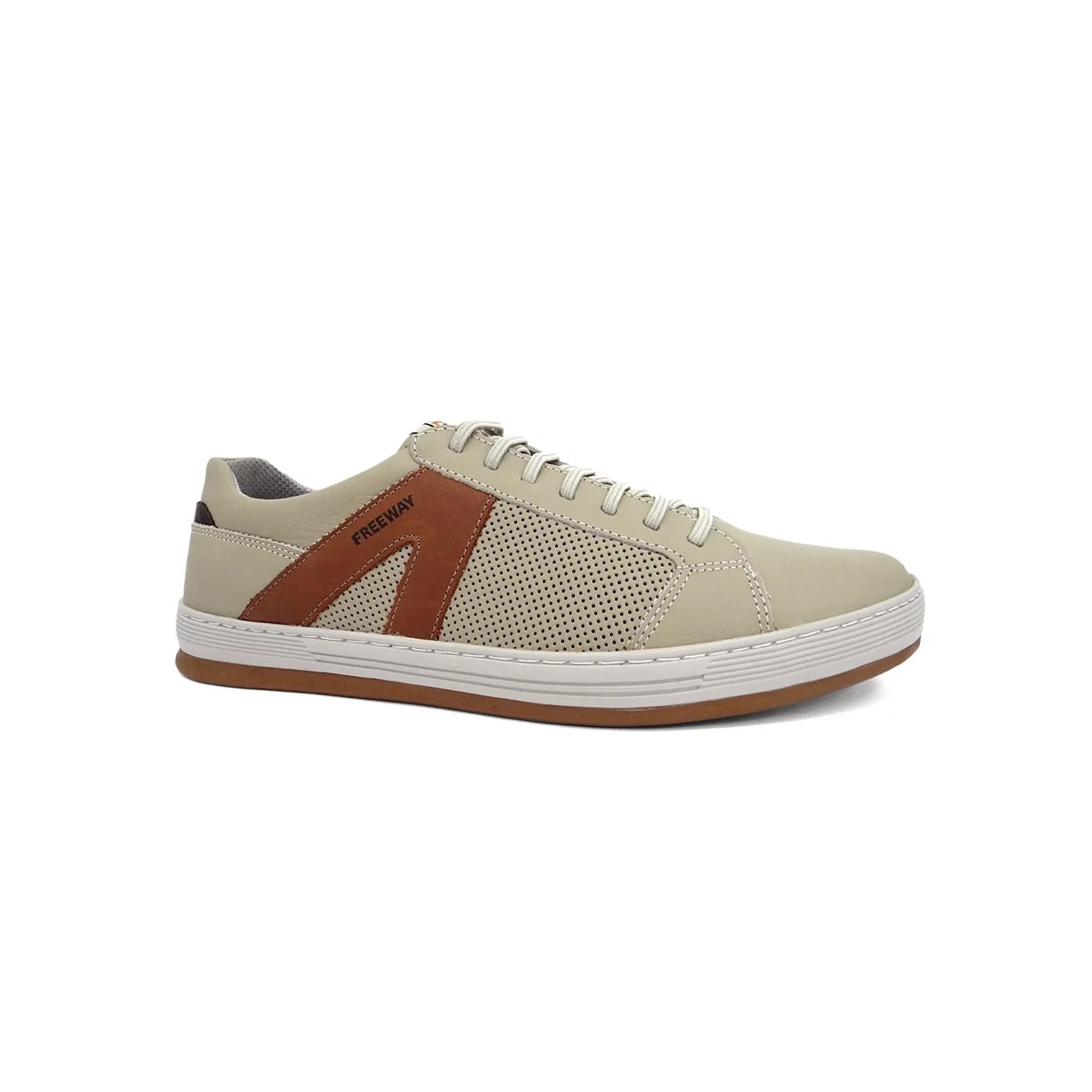 Tênis Freeway Casual Masculino Sound 005 Off White Tênis Freeway Casual Masculino Sound 005 Off White