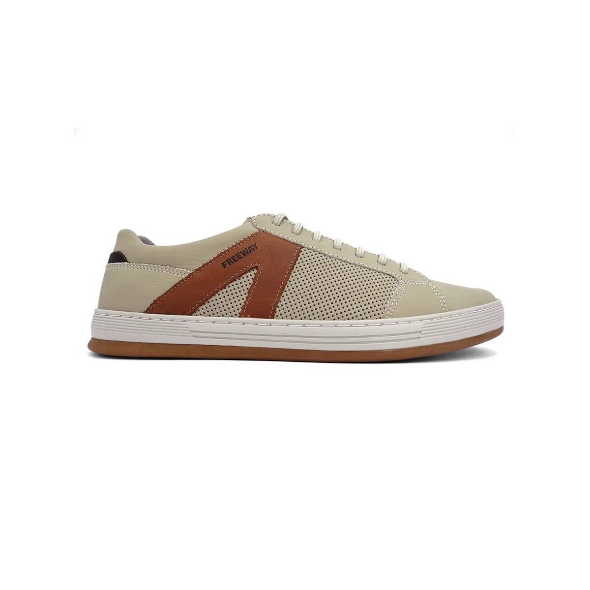 Tênis Freeway Casual Masculino Sound 005 Off White Tênis Freeway Casual Masculino Sound 005 Off White