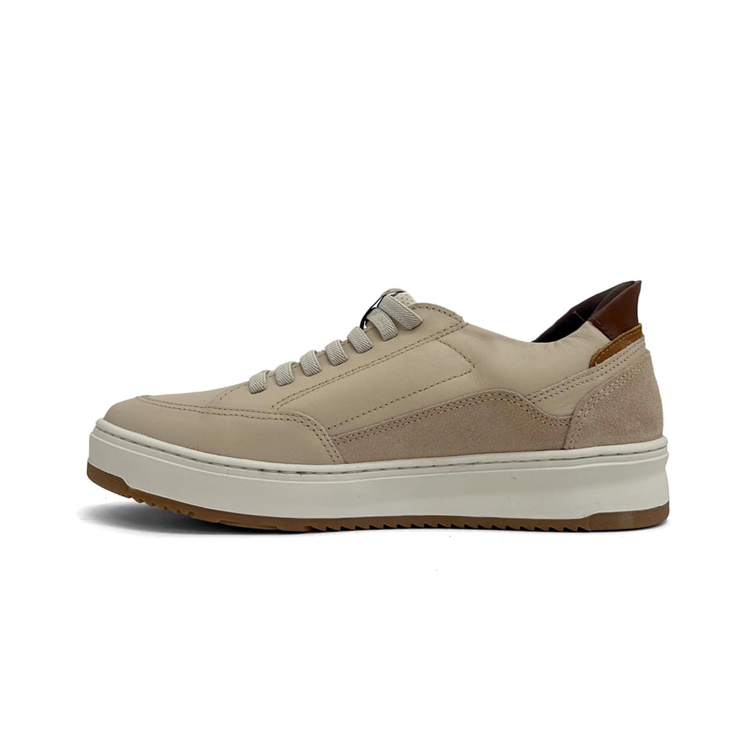 Tênis Freeway Masculino Casual Couro Automatic 01 Off White Tênis Freeway Masculino Casual Couro Automatic 01 Off White