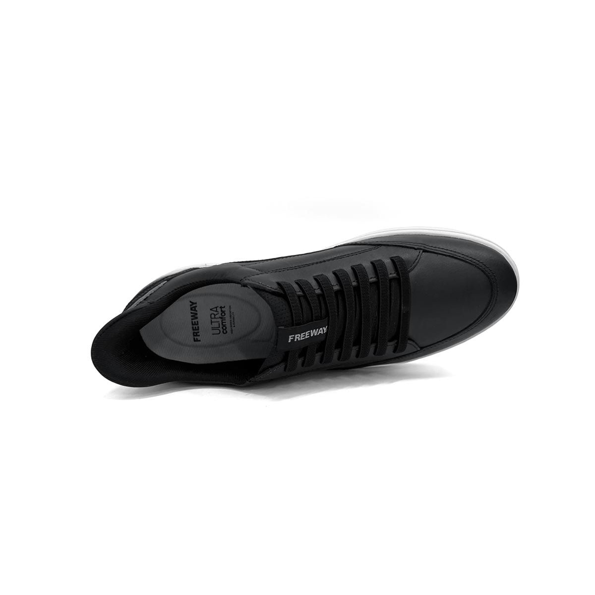 Tênis Freeway Masculino Casual Couro Automatic 01 Preto Tênis Freeway Masculino Casual Couro Automatic 01 Preto