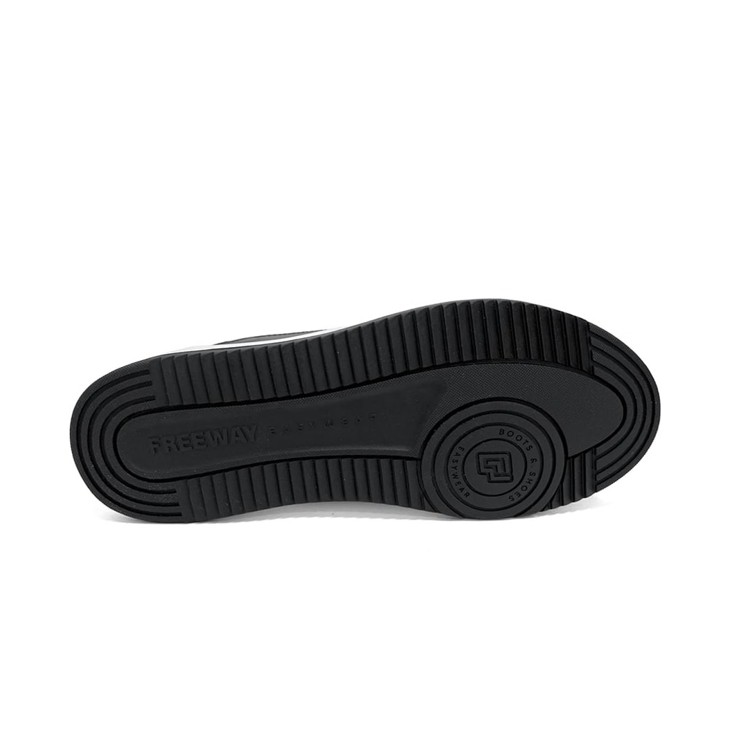 Tênis Freeway Masculino Casual Couro Automatic 01 Preto