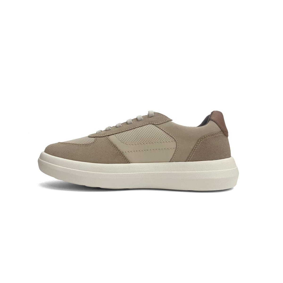 Tênis Freeway Masculino Casual Couro E-Move04 Off White Tênis Freeway Masculino Casual Couro E-Move04 Off White