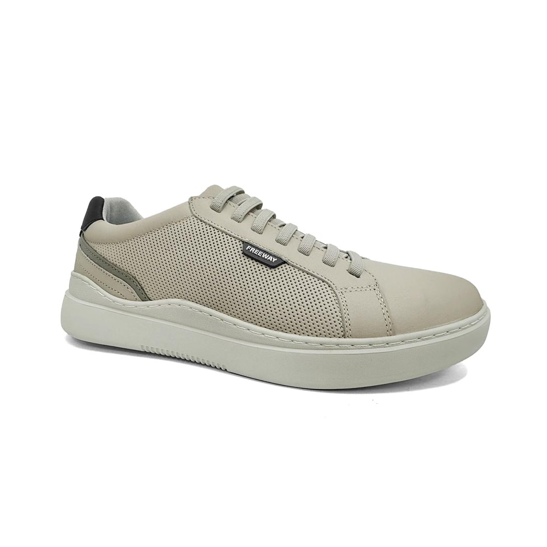 Tênis Freeway Masculino Casual Em Couro Dam 03 Patagonia Off White Tênis Freeway Masculino Casual Em Couro Dam 03 Patagonia Off White
