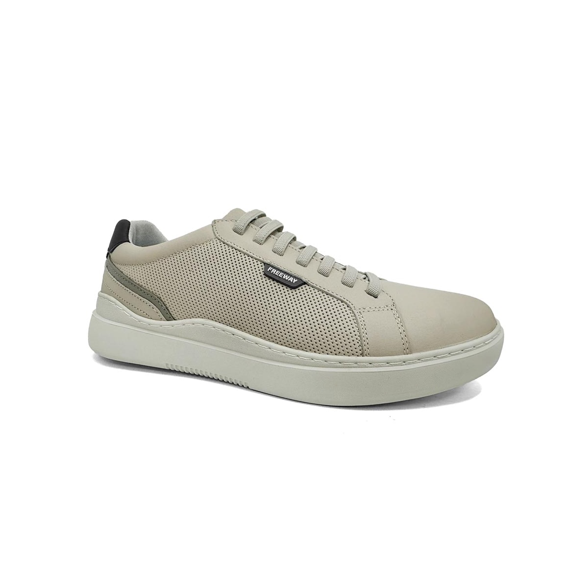 Tênis Freeway Masculino Casual Em Couro Dam 03 Patagonia Off White Tênis Freeway Masculino Casual Em Couro Dam 03 Patagonia Off White