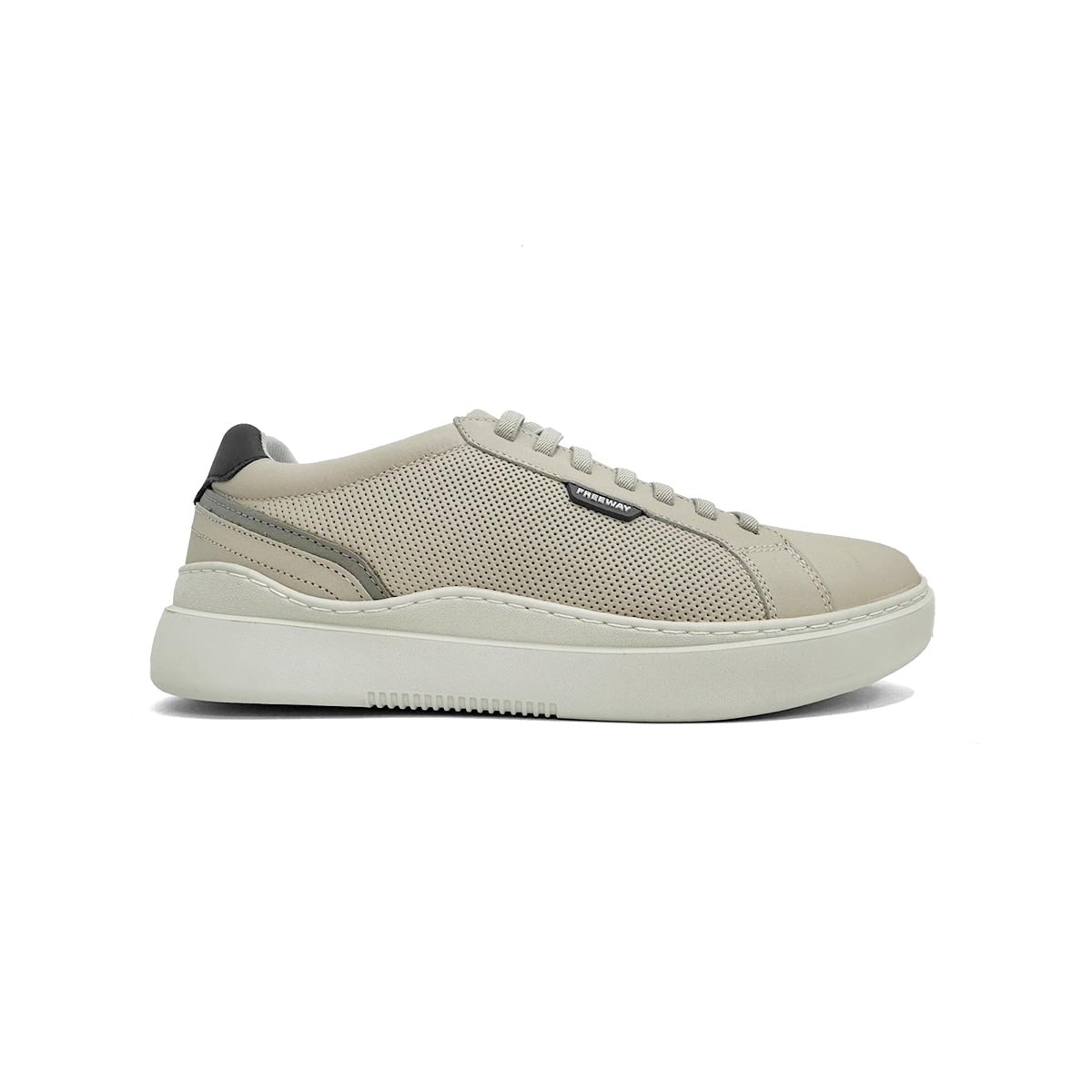 Tênis Freeway Masculino Casual Em Couro Dam 03 Patagonia Off White Tênis Freeway Masculino Casual Em Couro Dam 03 Patagonia Off White
