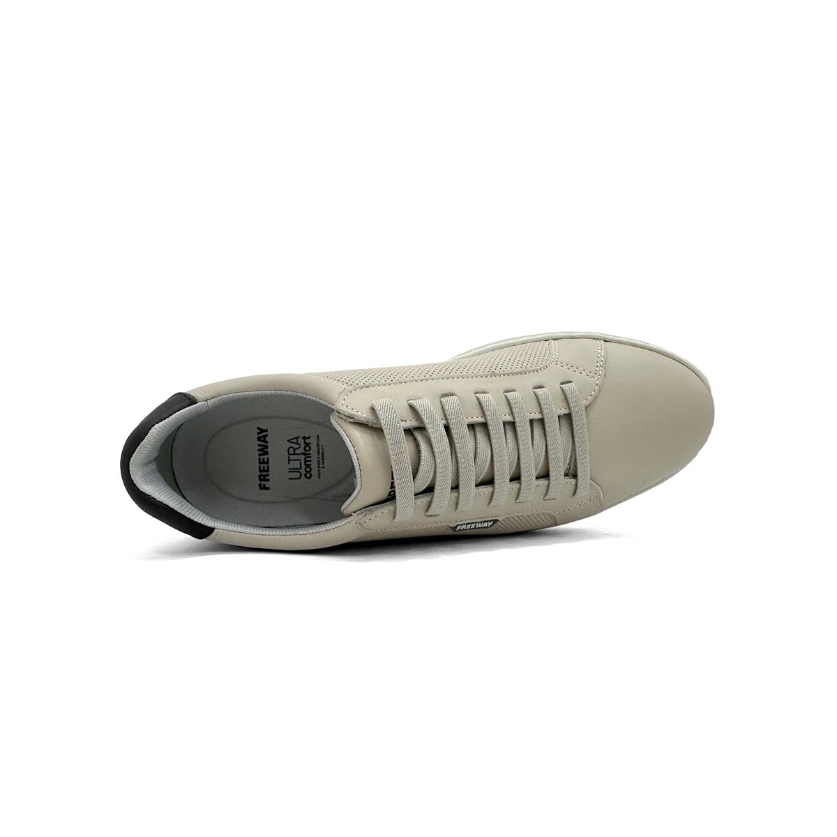 Tênis Freeway Masculino Casual Em Couro Dam 03 Patagonia Off White Tênis Freeway Masculino Casual Em Couro Dam 03 Patagonia Off White