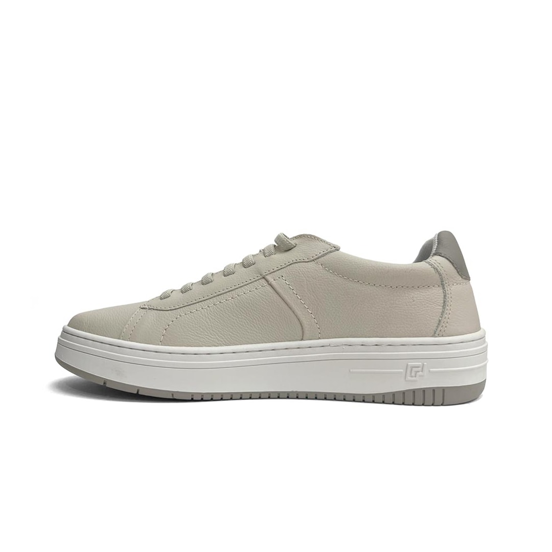 Tênis Freeway Masculino Casual Em Couro Evo02 Angel Branco Tênis Freeway Masculino Casual Em Couro Evo02 Angel Branco