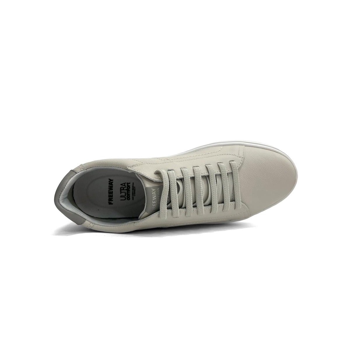 Tênis Freeway Masculino Casual Em Couro Evo02 Angel Branco Tênis Freeway Masculino Casual Em Couro Evo02 Angel Branco