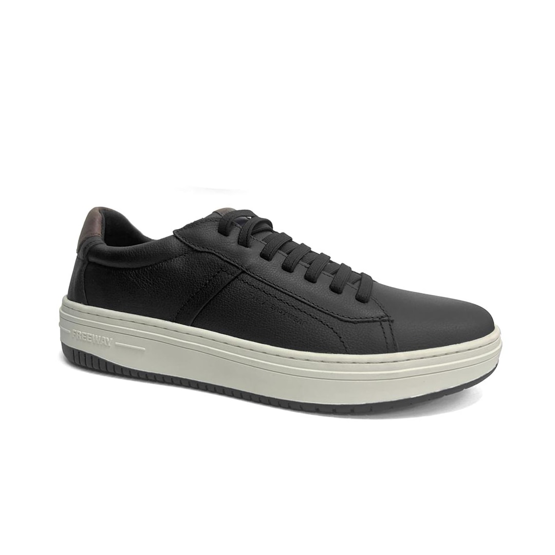 Tênis Freeway Masculino Casual Em Couro Evo02 Angel Night Tênis Freeway Masculino Casual Em Couro Evo02 Angel Night