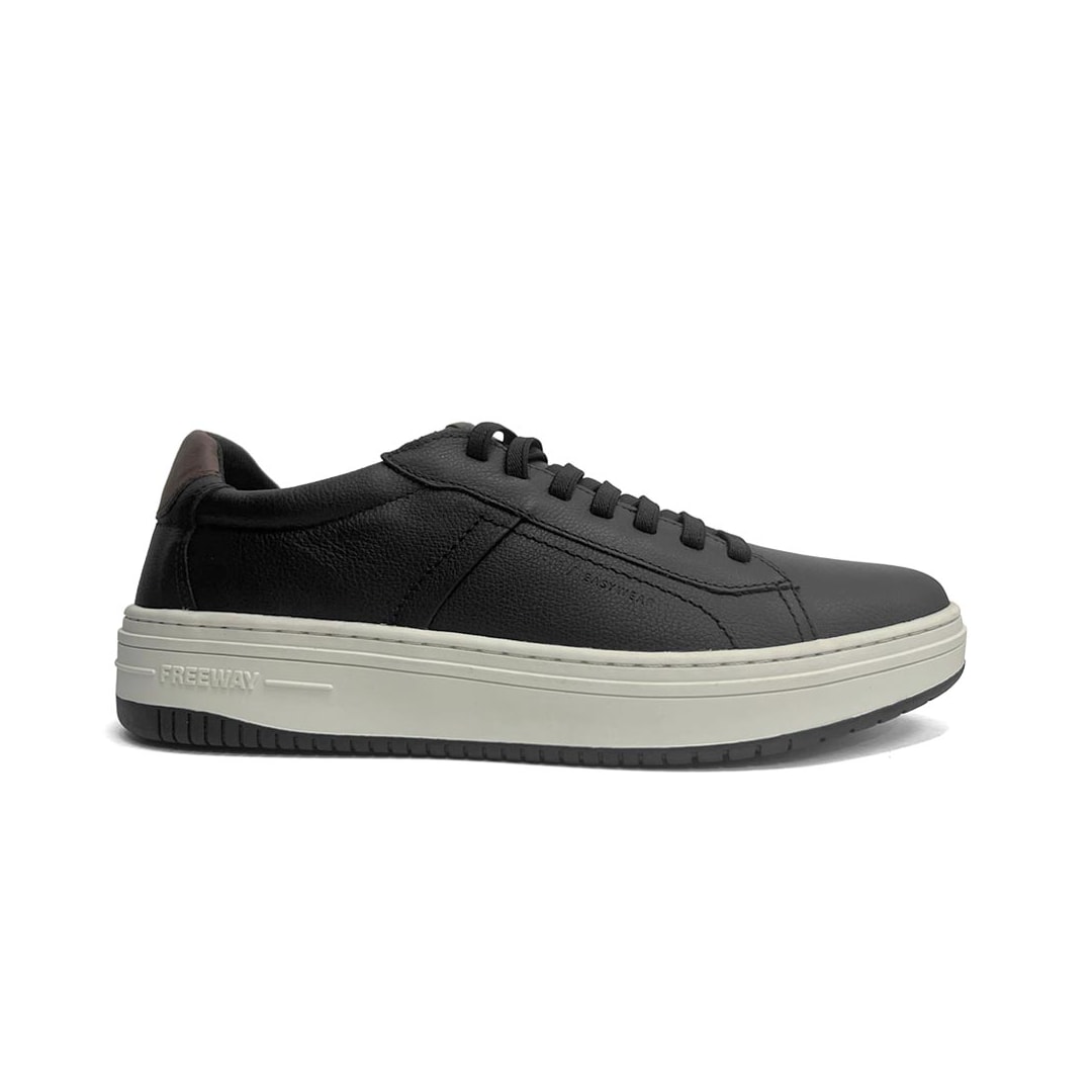 Tênis Freeway Masculino Casual Em Couro Evo02 Angel Night Tênis Freeway Masculino Casual Em Couro Evo02 Angel Night