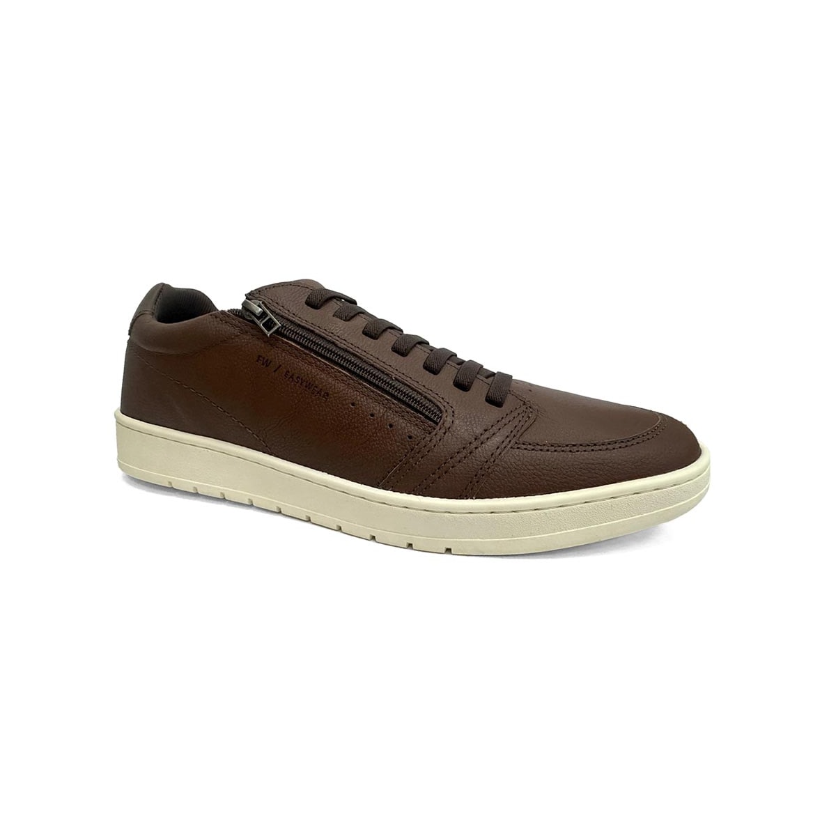 Tênis Freeway Masculino Casual Em Couro Jhon 02 Angel Macaranduba Tênis Freeway Masculino Casual Em Couro Jhon 02 Angel Macaranduba