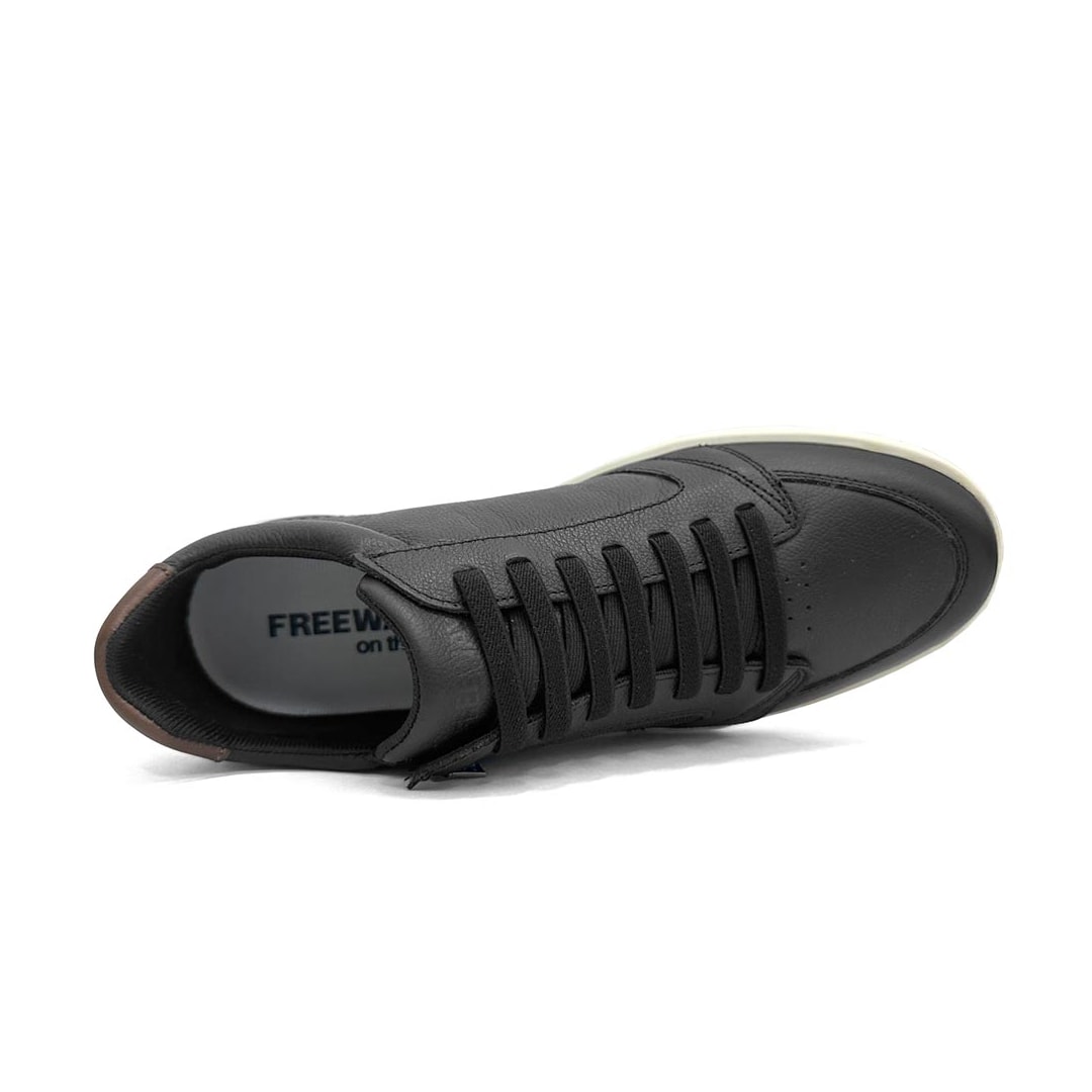 Tênis Freeway Masculino Casual Em Couro Jhon 02 Angel Night