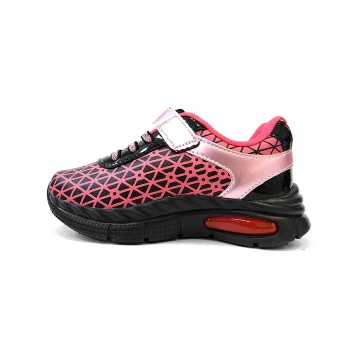 Tênis Glass 3d Com Oculos 3d 3107 Pink/Preto Tênis Glass 3d Com Oculos 3d 3107 Pink/Preto