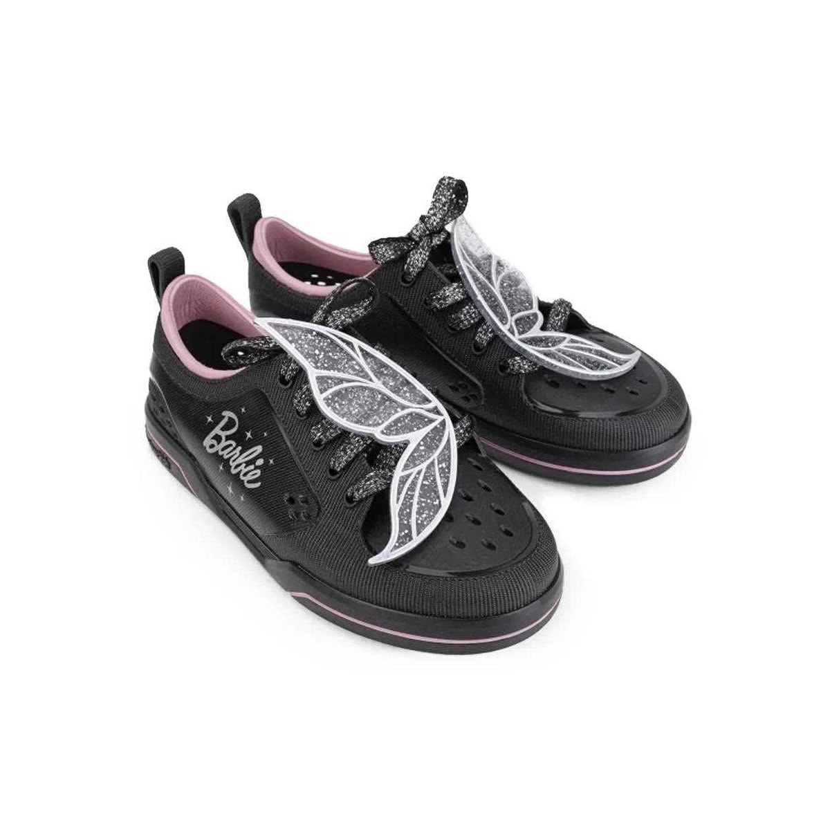 Tênis Grendene Barbie Toda Hora Menina 22644 Preto/Rosa Tênis Grendene Barbie Toda Hora Menina 22644 Preto/Rosa