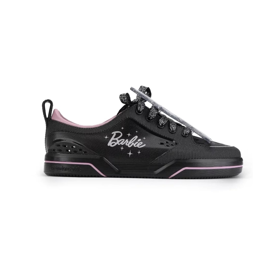 Tênis Grendene Barbie Toda Hora Menina 22644 Preto/Rosa