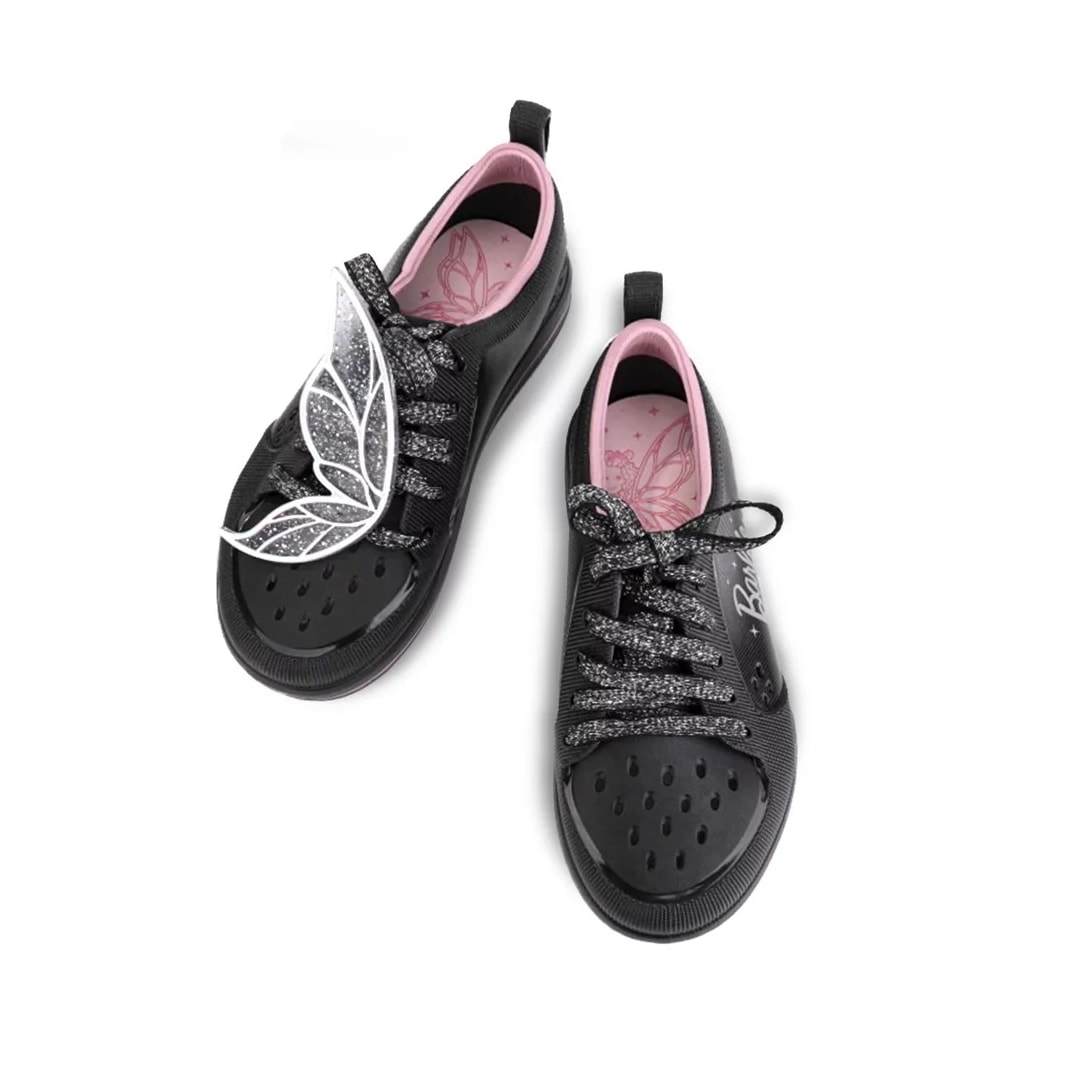 Tênis Grendene Barbie Toda Hora Menina 22644 Preto/Rosa