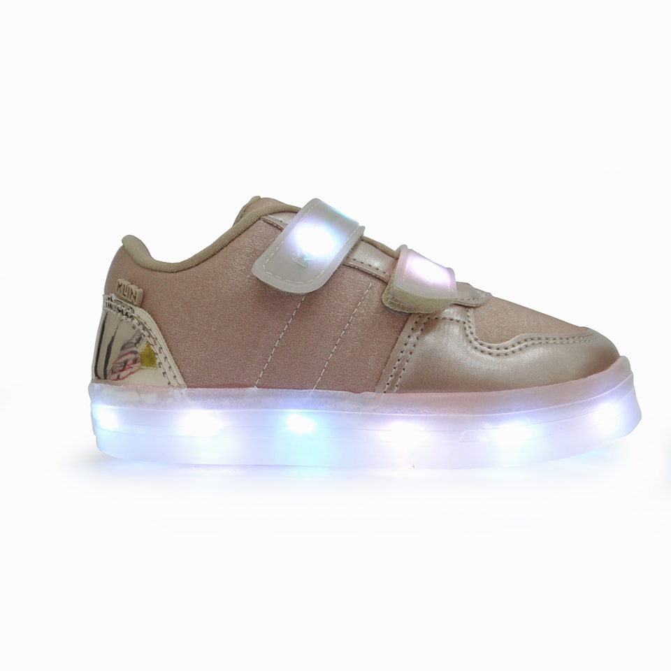 tenis infantil de led recarregavel