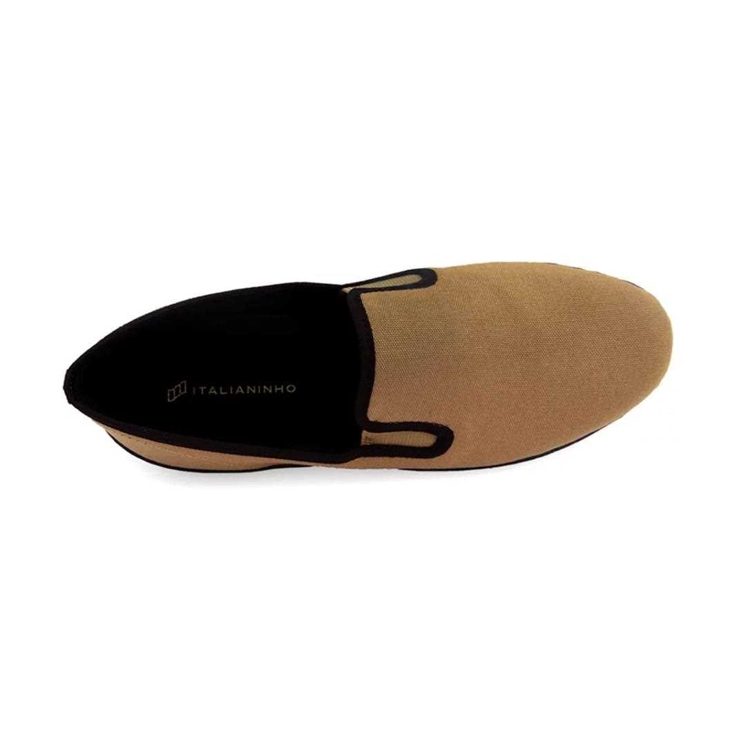 Tênis Italianinho Casual Masculino 11100555 Amendoa