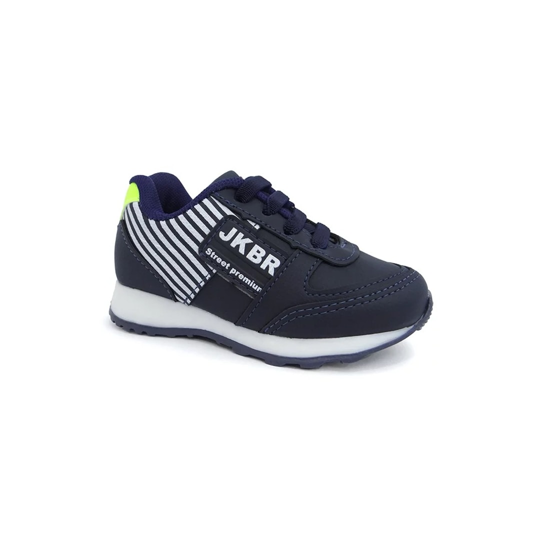 Tênis Jet Kids Street Infantil Menino 10.020 Marinho/Amarelo Tênis Jet Kids Street Infantil Menino 10.020 Marinho/Amarelo