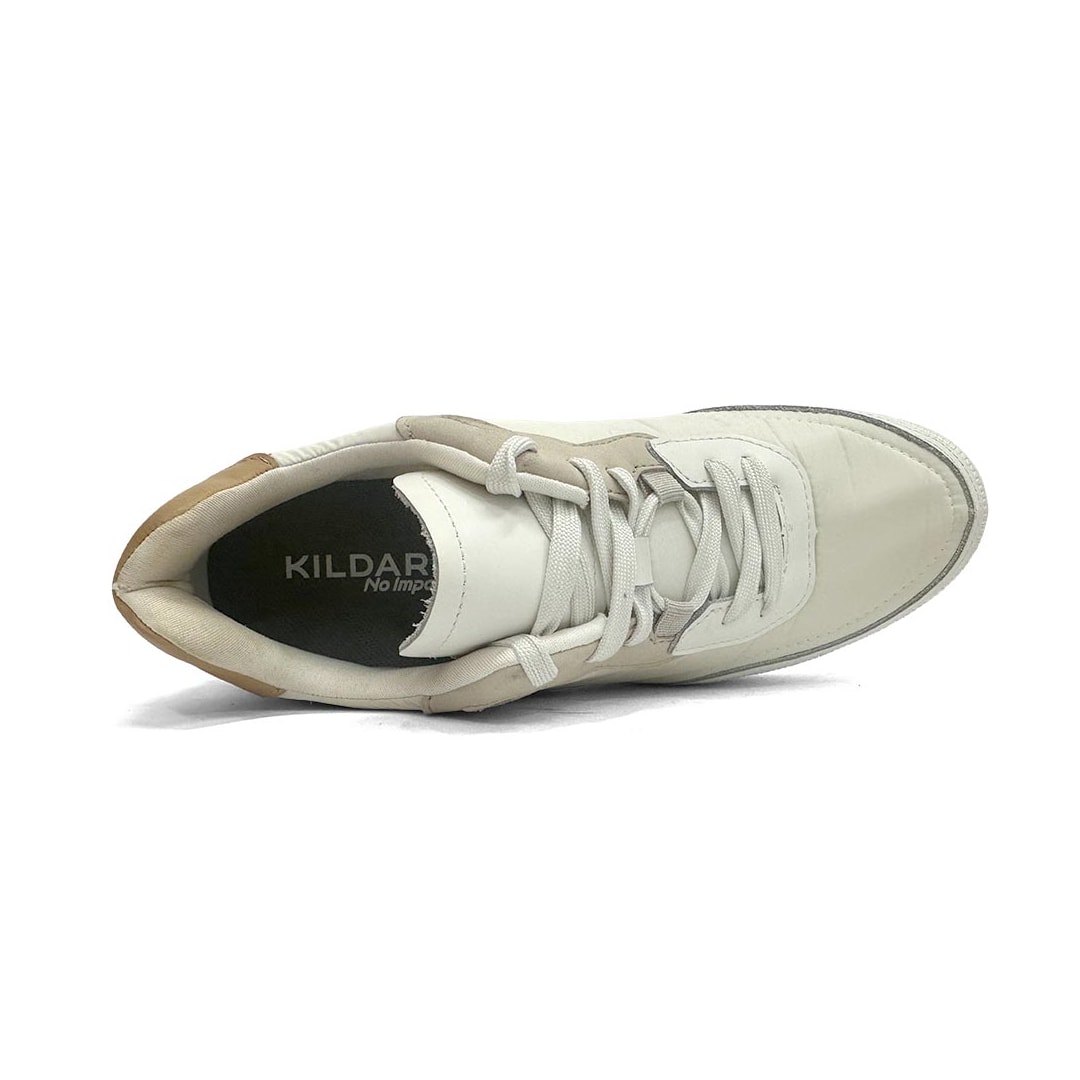 Tênis Kildare Casual 1012.395 Branco/Branco/Preto