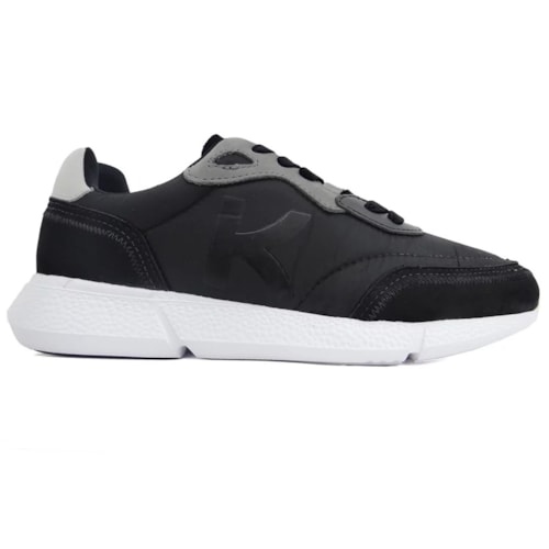 Detalhe - Tênis Kildare Casual 1012.395 Preto/Branco/Preto