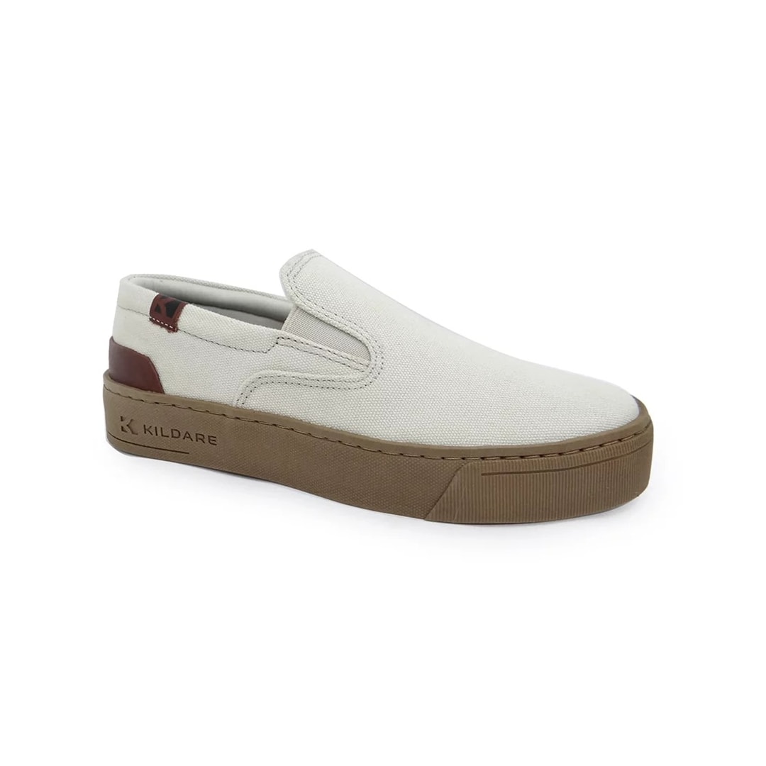 Tênis Kildare Casual Masculino Lona 1411.7075 Areia Tênis Kildare Casual Masculino Lona 1411.7075 Areia