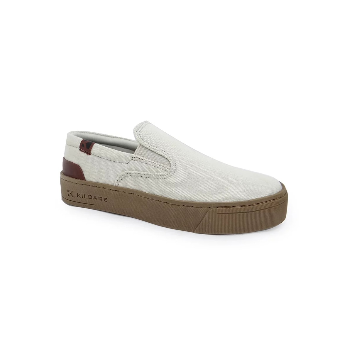 Tênis Kildare Casual Masculino Lona 1411.7075 Areia Tênis Kildare Casual Masculino Lona 1411.7075 Areia