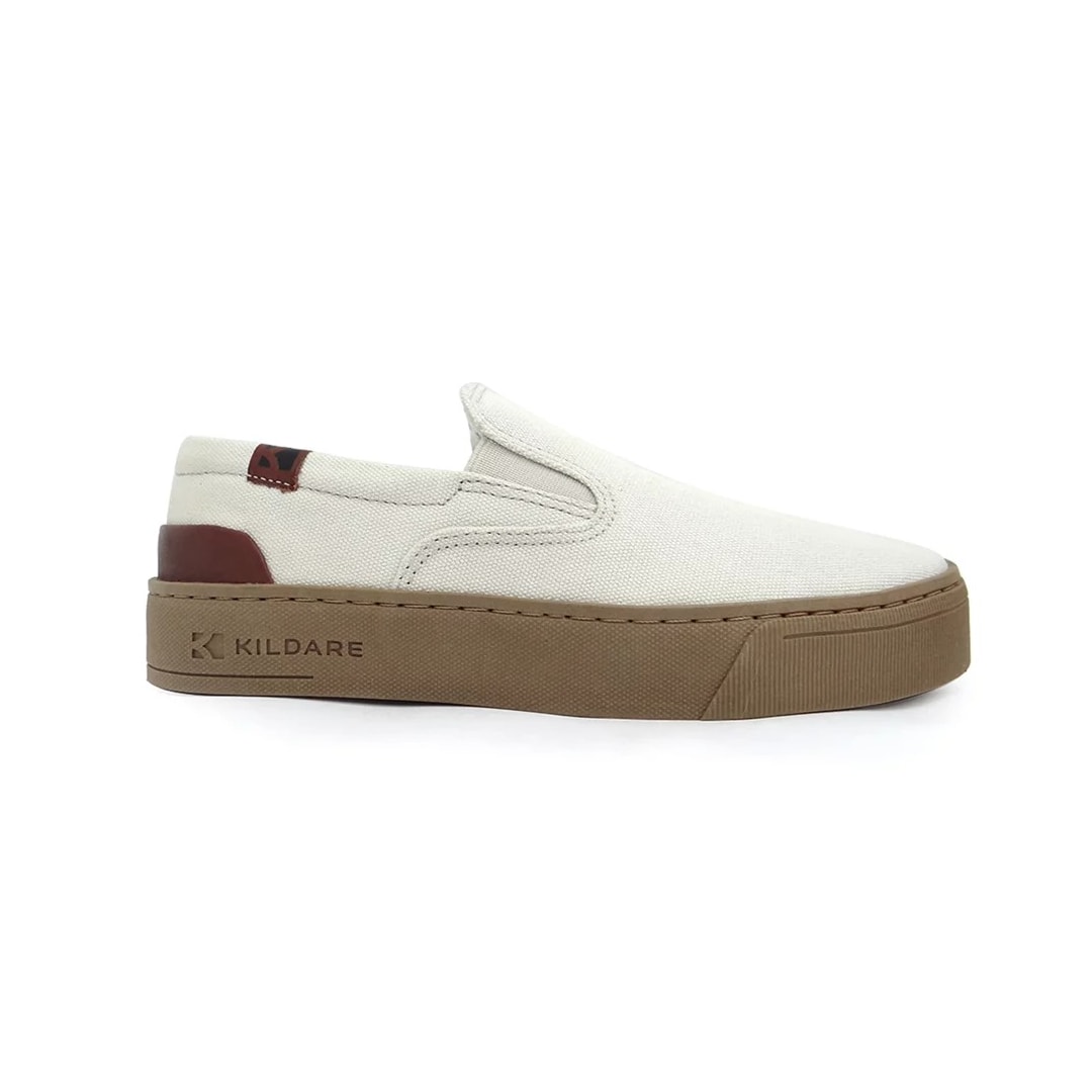 Tênis Kildare Casual Masculino Lona 1411.7075 Areia Tênis Kildare Casual Masculino Lona 1411.7075 Areia