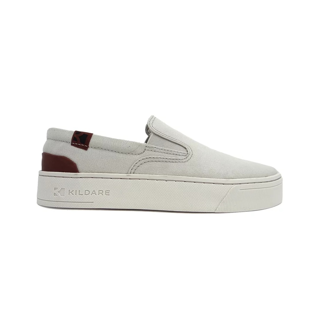 Tênis Kildare Casual Masculino Lona 1411.7075 Areia/Creme