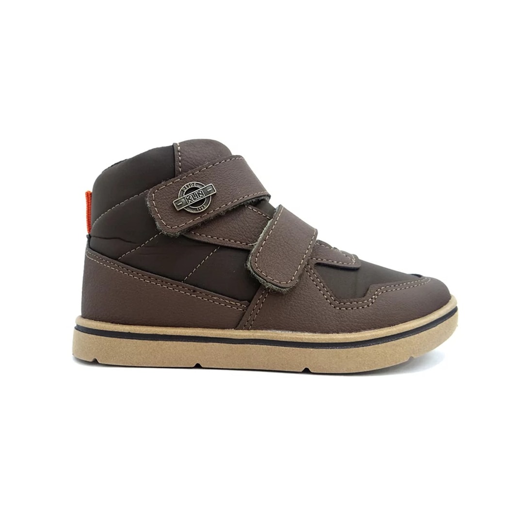 Tênis Klin Bota Infantil Flyer Mini 117165 Chocolate