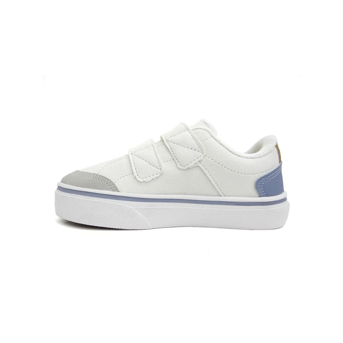 Tênis Klin Infantil Freestyle Mini 260059 Branco/Azul/Mel Tênis Klin Infantil Freestyle Mini 260059 Branco/Azul/Mel