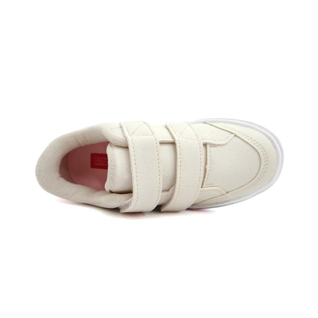 Tênis Klin Infantil Freestyle Mini 260059 Off White/Rosa/Azul