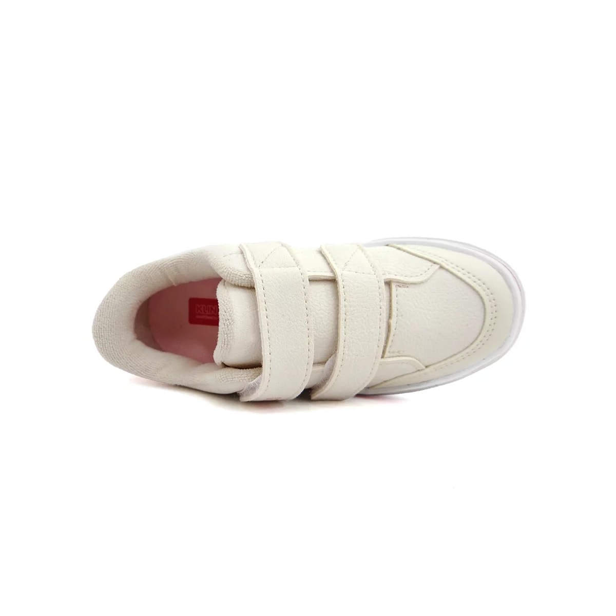 Tênis Klin Infantil Freestyle Mini 260059 Off White/Rosa/Azul Tênis Klin Infantil Freestyle Mini 260059 Off White/Rosa/Azul