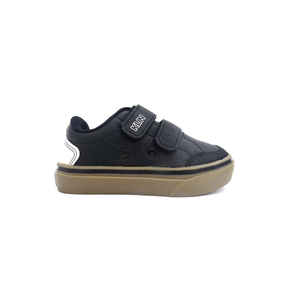 Tênis Klin Infantil Freestyle Mini 260059 Preto/Off White Tênis Klin Infantil Freestyle Mini 260059 Preto/Off White