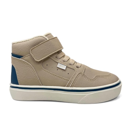 Detalhe - Tênis Klin Infantil Freestyle Mini 260112 Palha