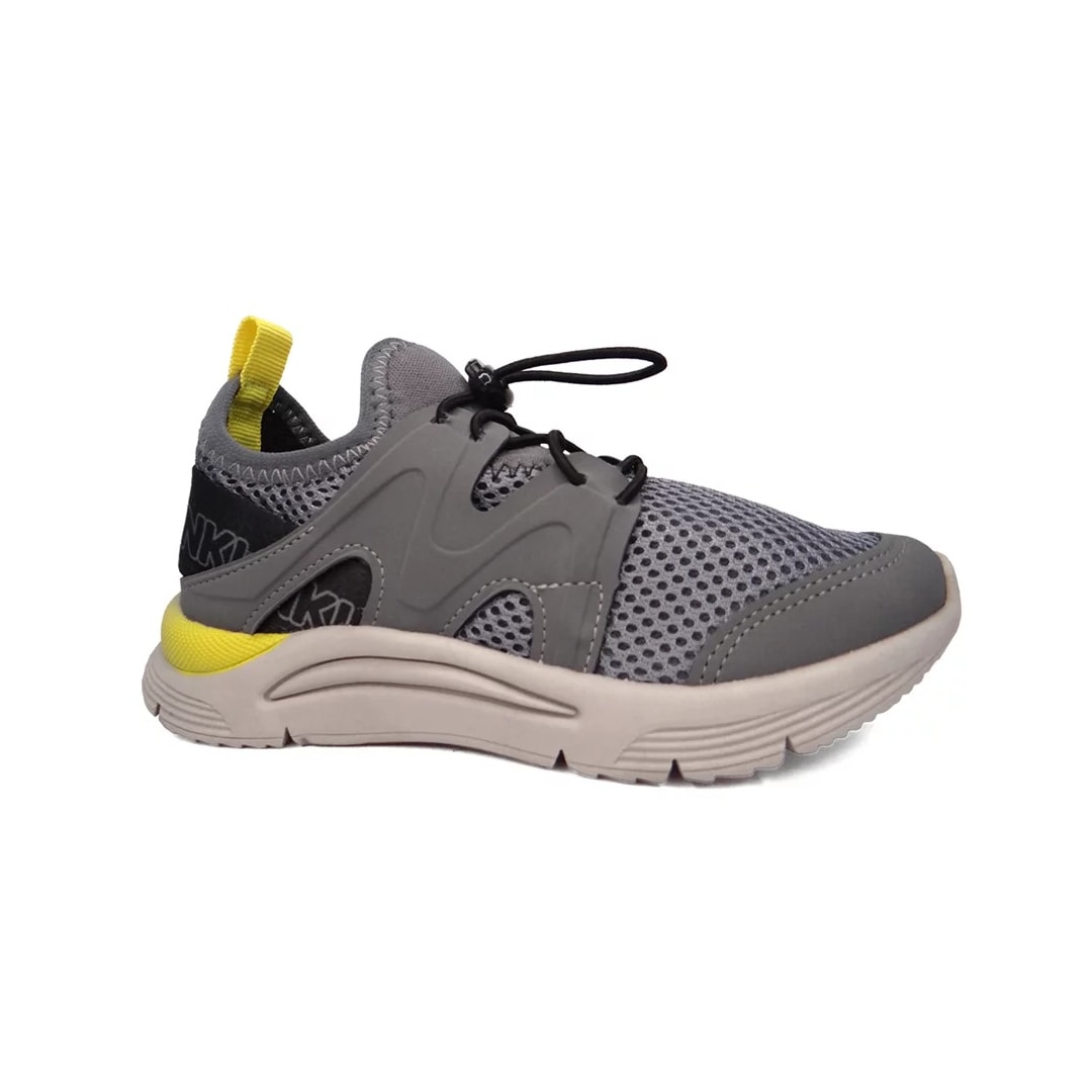 Tênis Klin Infantil New Sport 480020 Grafite/Amarelo
