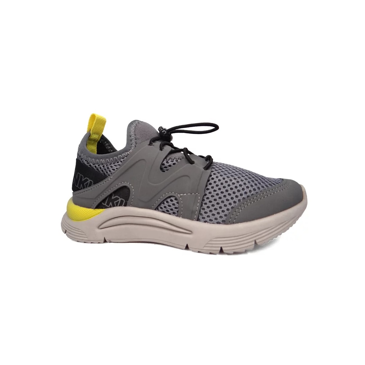 Tênis Klin Infantil New Sport 480020 Grafite/Amarelo Tênis Klin Infantil New Sport 480020 Grafite/Amarelo