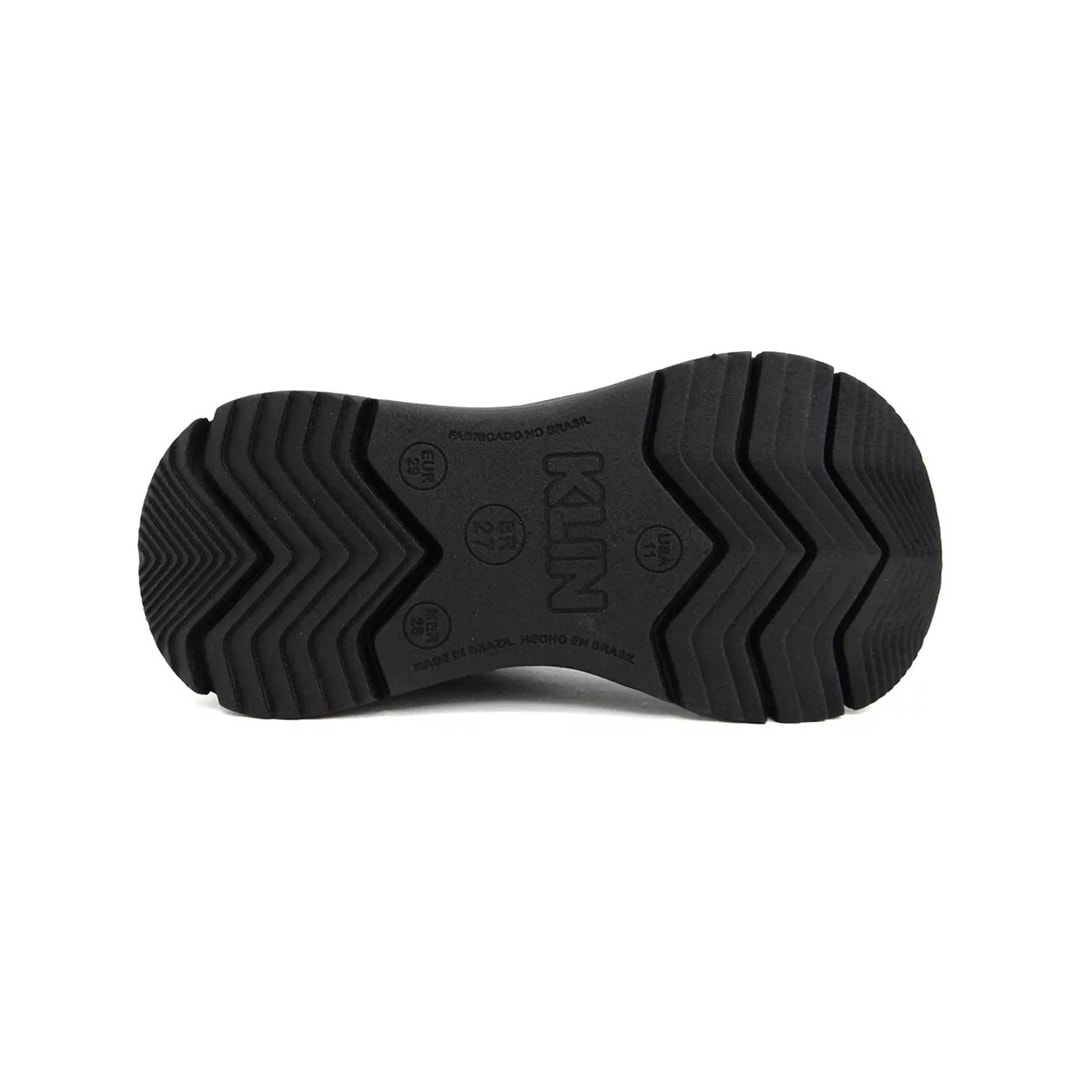 Tênis Klin Infantil New Sport Mini 199098 Preto/Amarelo Tênis Klin Infantil New Sport Mini 199098 Preto/Amarelo
