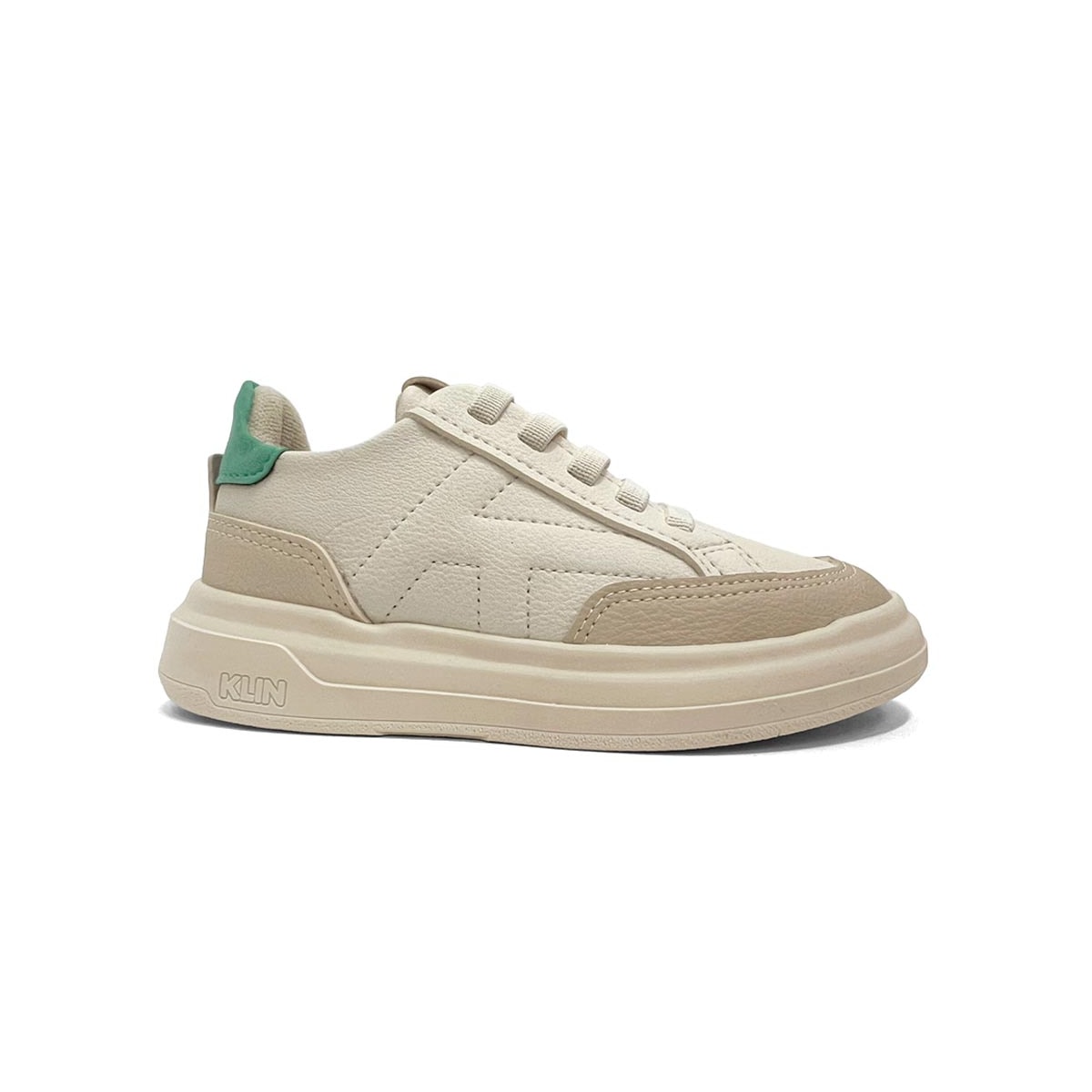 Tênis Klin Menino Casual 355001 Off White Tênis Klin Menino Casual 355001 Off White