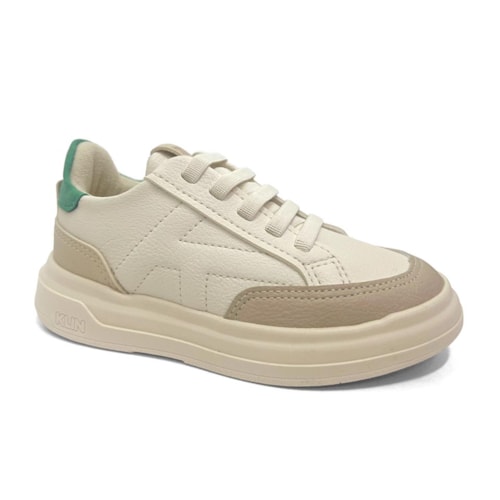 Tênis Klin Menino Casual 356006 Off White