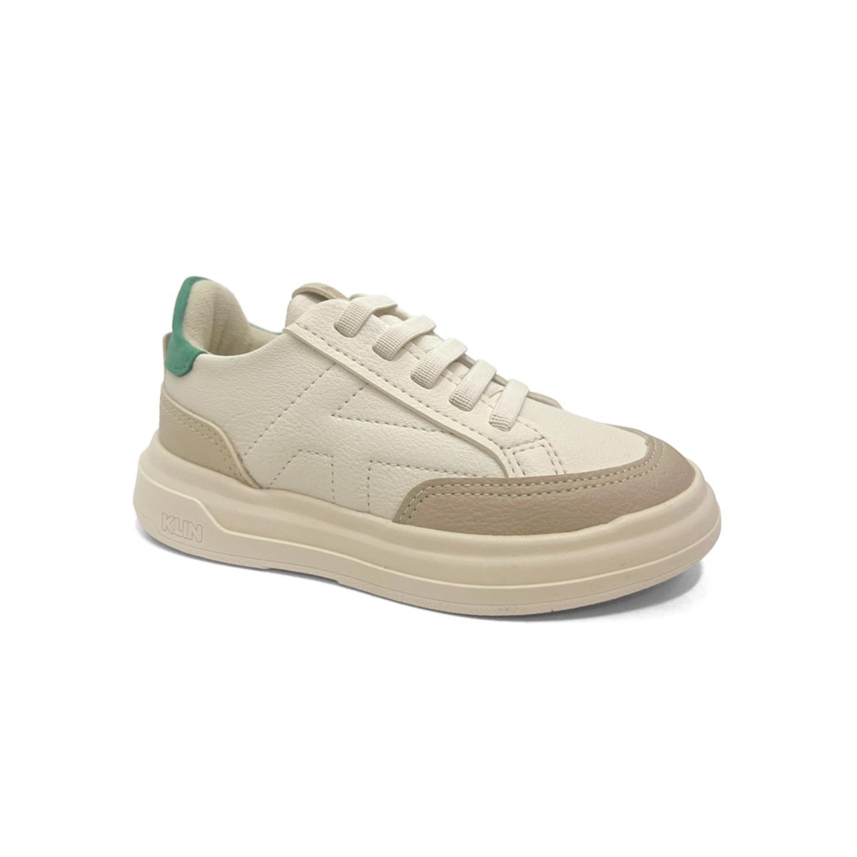 Tênis Klin Menino Casual 356006 Off White Tênis Klin Menino Casual 356006 Off White