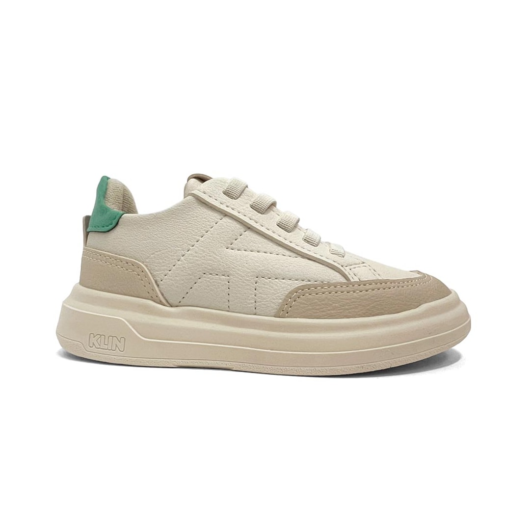 Tênis Klin Menino Casual 356006 Off White Tênis Klin Menino Casual 356006 Off White