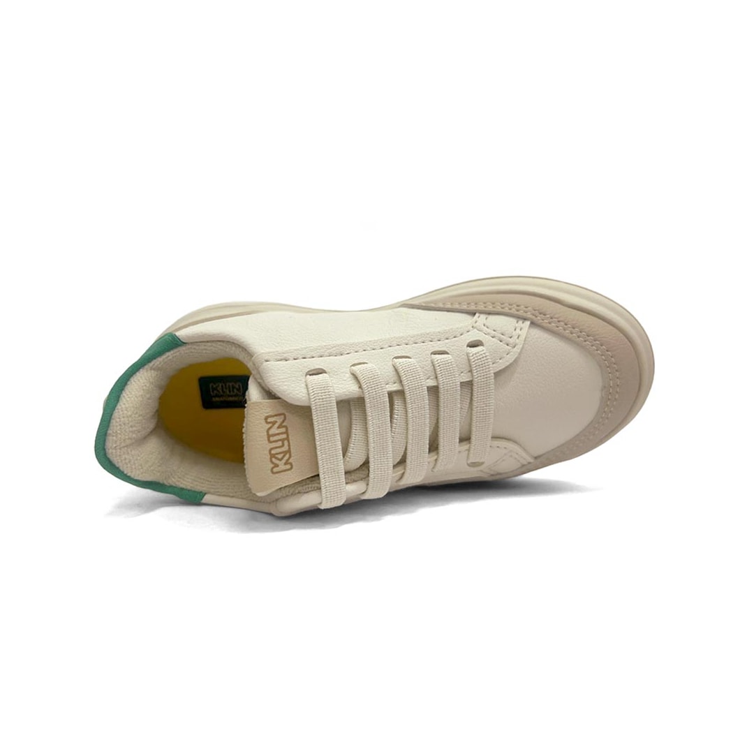 Tênis Klin Menino Casual 356006 Off White Tênis Klin Menino Casual 356006 Off White
