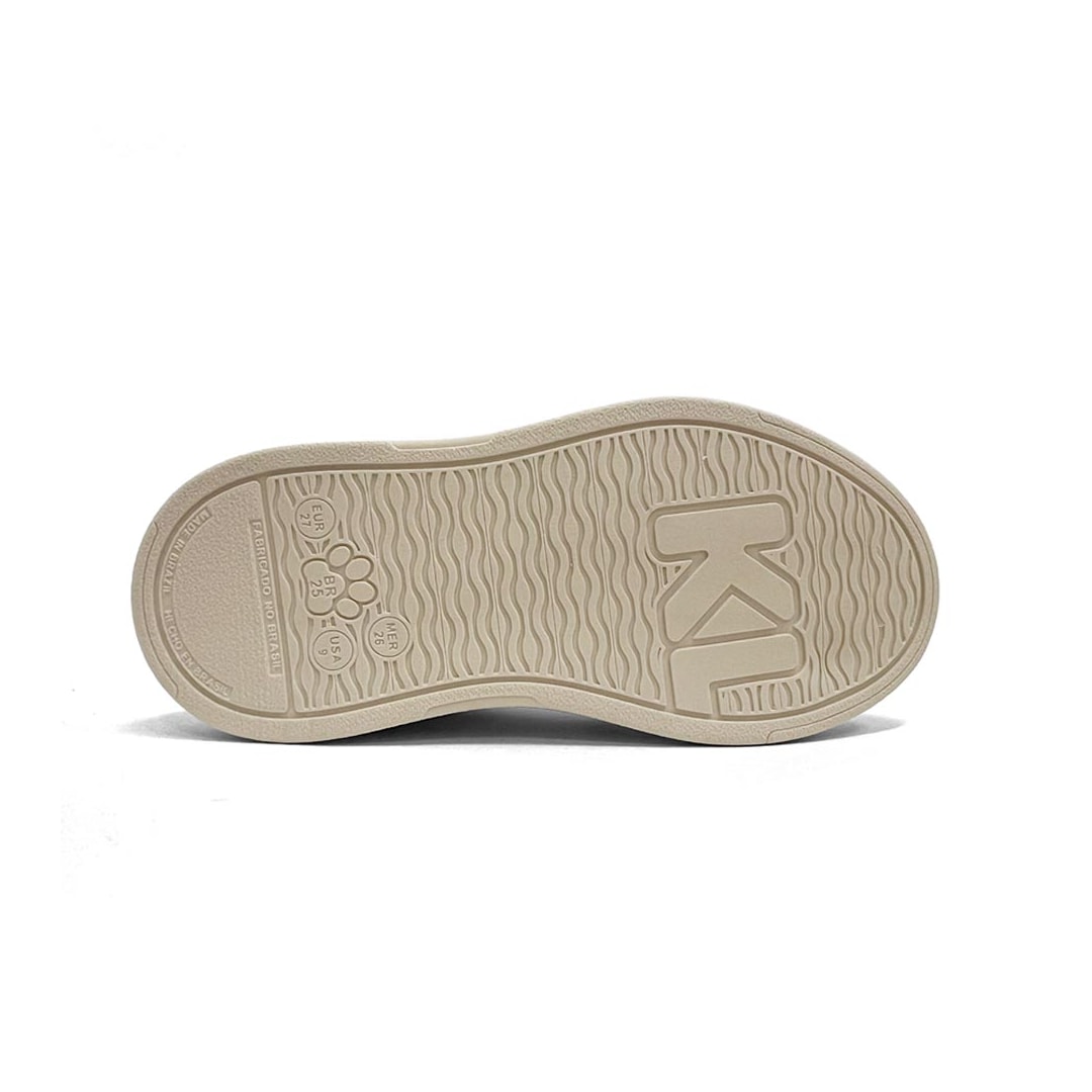 Tênis Klin Menino Casual 356006 Off White Tênis Klin Menino Casual 356006 Off White