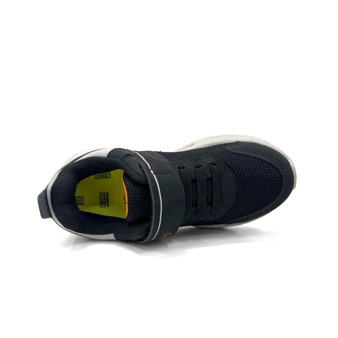 Tênis Klin Menino New Sport Kids 480073 Preto/Gelo/Laranja Tênis Klin Menino New Sport Kids 480073 Preto/Gelo/Laranja