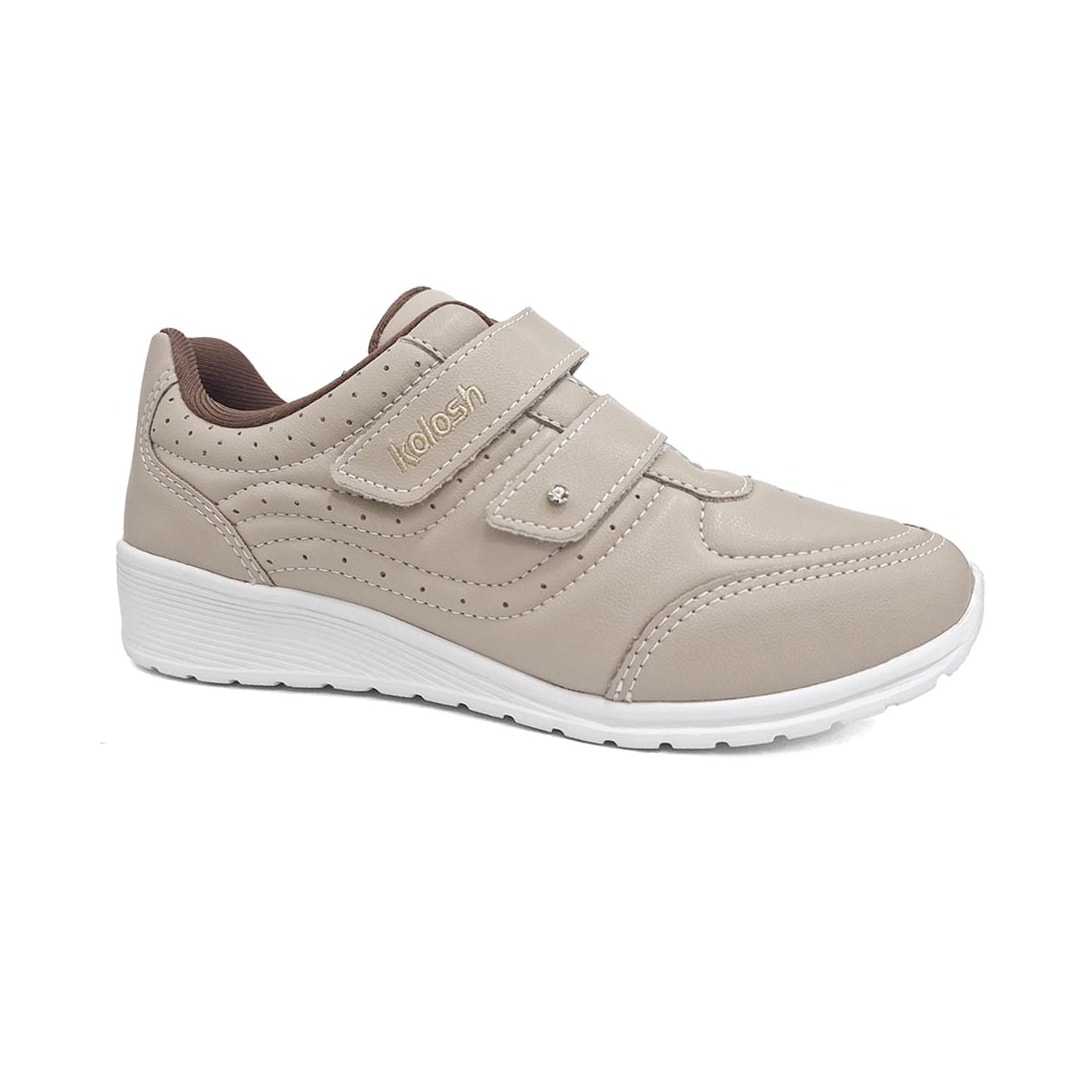 Tênis Kolosh Casual Anabela C2282a Macchiato Tênis Kolosh Casual Anabela C2282a Macchiato
