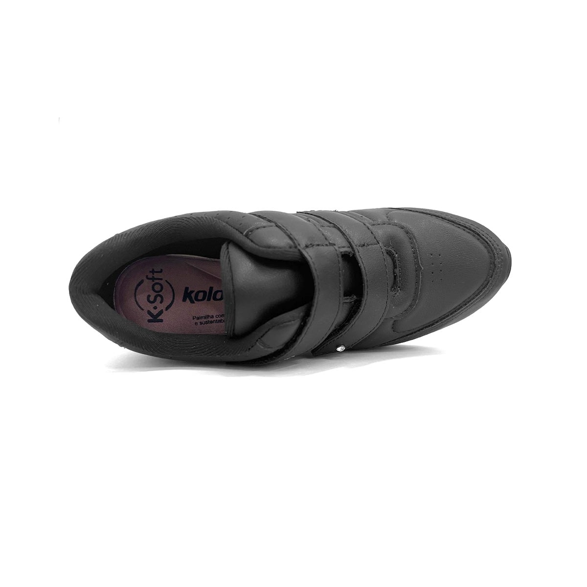 Tênis Kolosh Casual Anabela C2282a Preto Tênis Kolosh Casual Anabela C2282a Preto